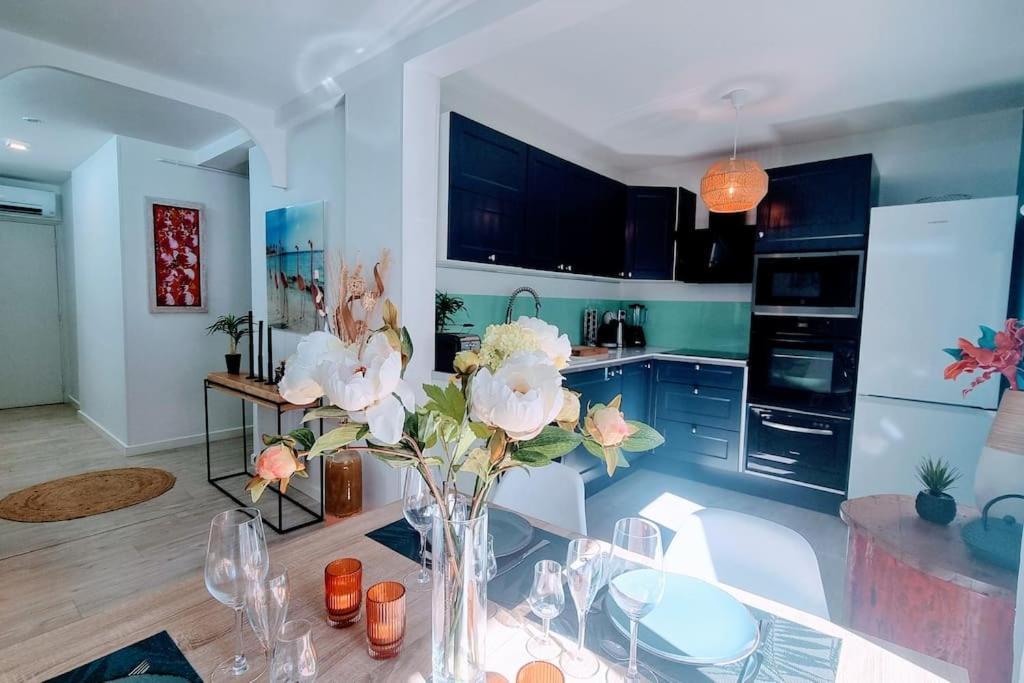 Le Clavel Superbe Deco, Centre Historique, Climatise, Parking A Proximite Sete