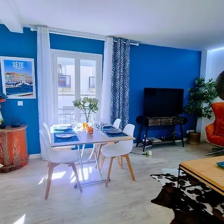 Appartement Le Clavel Superbe Deco, Centre Historique, Climatise, Parking A Proximite à Sète Extérieur photo
