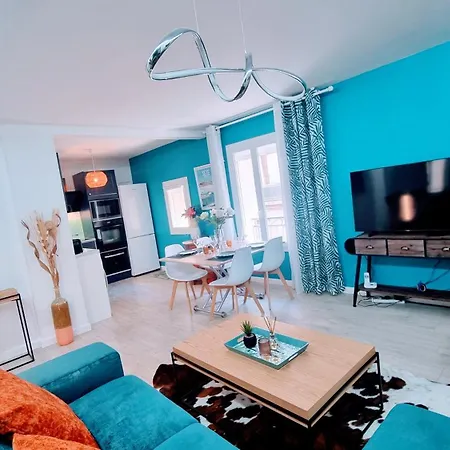 Appartement Le Clavel Superbe Deco, Centre Historique, Climatise, Parking A Proximite à Sète Extérieur photo